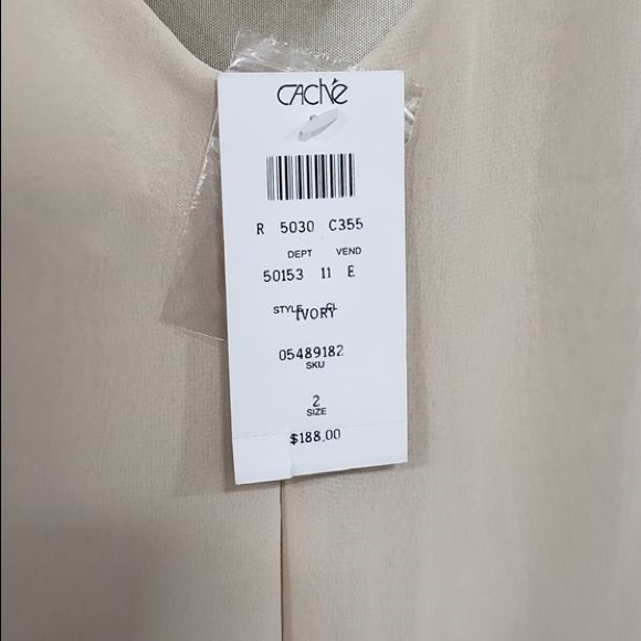 NWT Cache dress with sequins. Size 2. Gorgeous - Picture 3 of 6